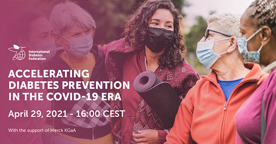 Invitación al webinar “Accelerating diabetes prevention in the COVID-19 era