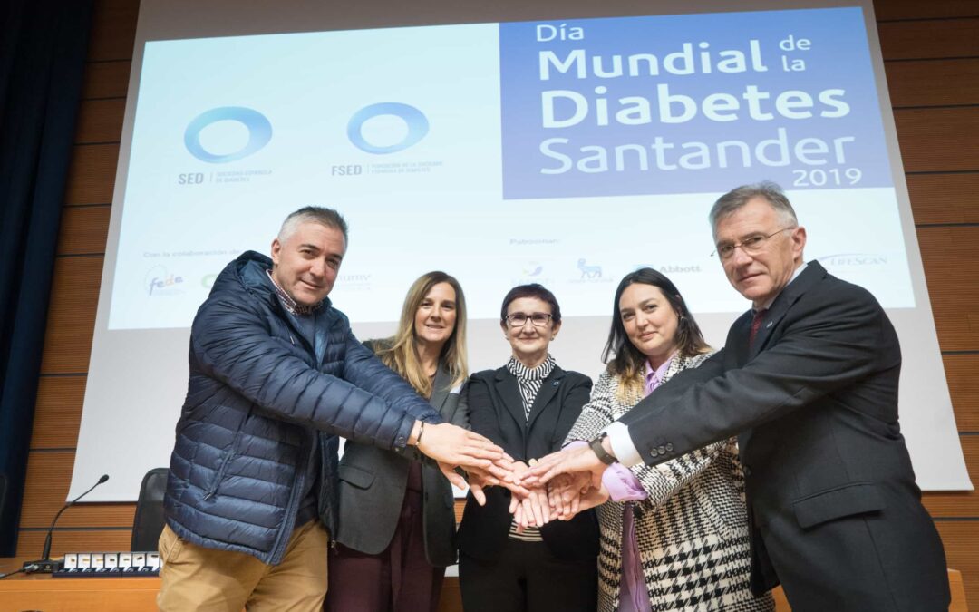 Santander se vuelca con las actividades de la FSED para el Día Mundial de la Diabetes 2019