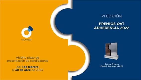 Convocatoria VI Edición de los Premios OAT Adherencia 2022